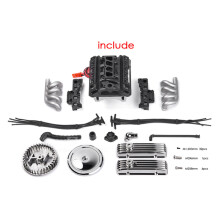 V8 Simulated Engine Motor Cooling Fan F82 for 1/10 RC Crawler TRX4 SCX10 RC4WD