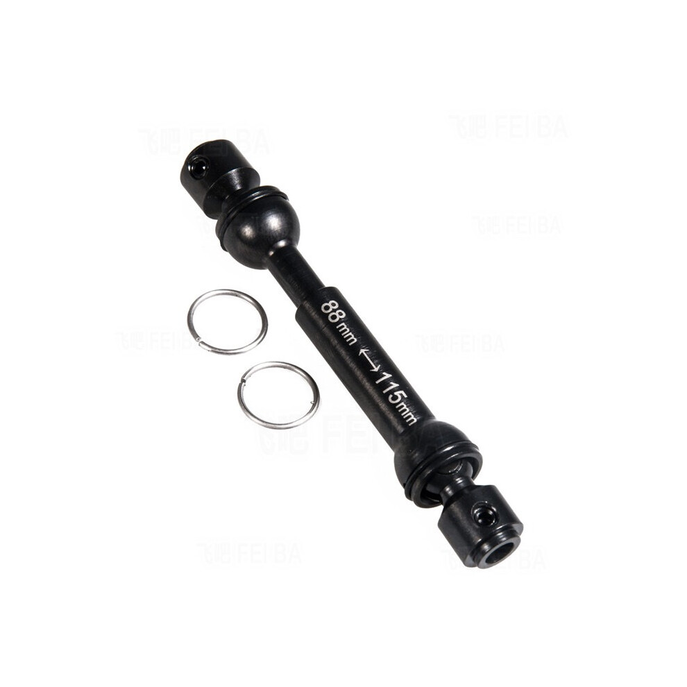 (88-115Mm) Metal Steel Universal Drive Shaft For Rc 1/10 Axial Scx10 Wraith D90 Trx-4 110691473974
