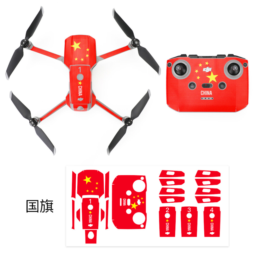 (National Flag) Pvc Stickers Protective Film Waterproof Skin Decals For Dji Mavic Air 2 Drone 110691464439