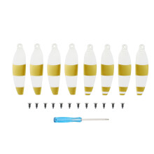 (Yellow) 8PCS Quick-Release 4726F Propeller Low Noise Blade Prop For DJI Mavic Mini Drone
