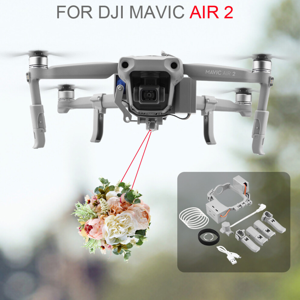 Air Thrower Delivery Dropping System Built-In Battery For Dji Mavic Air 2 Drone 110691465320