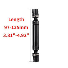(97-125mm) 1PC Metal Drive Shaft for 1/10 RC Crawler Car Traxxas TRX4 Axial SCX10 RC4WD D90
