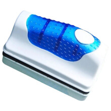 Fish Tank Glass Scraper Cleaner Floating Aquarium Cleaner Super Magnetic Clean Brush Aquarium