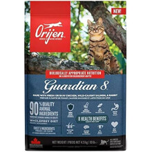 Dier voeding - ORIJEN - Orijen Feline Guardian 8 4,5 kg - Volledige mix - Kat