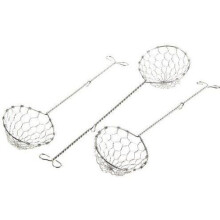 Cumoire para fondue - Metaltex - 256015010 - Inox - Pacote de 3 - Importado da Alemanha