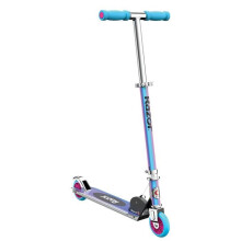 Trottinette - Razor - Una Edición Especial Holográfica - Azul/Rosa - Aluminio - 2 ruedas