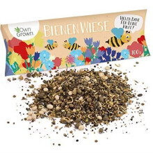 BeGreat Kukka-sekoitus OwnGrown 100g Mehiläissiementä - Ystävällinen Niitty, Väri, Jopa 100m²