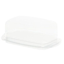 Sundis Rotho 7097001 - KVM-SCHAKELAAR - Verse Boterdoos Polypropyleen Transparant/Wit 18 x 9,5 x 6,5 cm
