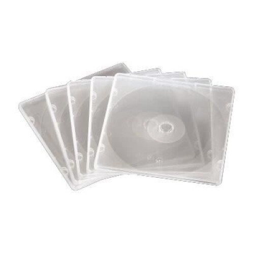 Hama CD Slimdozen - HAMA - Transparant - Set van 20 - Capaciteit 1 CD