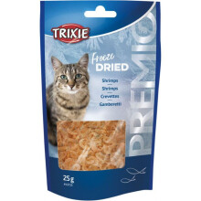 Kattegodbidder Frysetørrede rejer Trixie PREMIO 25g