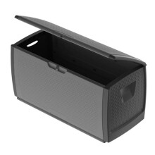 Muuttoarkku "Mettitutto Big" muovia - Antrasiitti - P 122 x L 56 x K 63