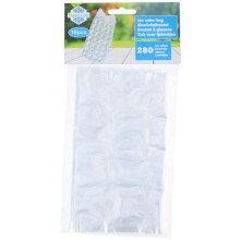 Bolsas de bloque de hielo - BÁSICO - 10 piezas - 38 x 17 cm - 280 cubitos de hielo - 10 bolsas
