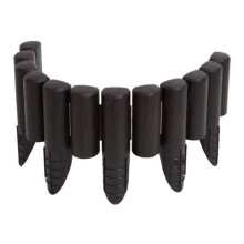 Palissade modular - L 38,5 x H 26 cm - Marrom