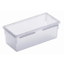 Laatikkojärjestelijä - ROTHO - 788009 - Läpinäkyvä - Muovi - 15 x 8 x 5 cm
