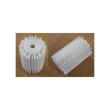 Transportwagenborstel - SOFTEE EQUIPMENT - Marcachamps - Witte PE - Nylon - Nationale productie