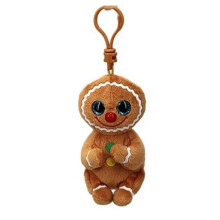 Plüschtiere/Schlüsselanhänger - TY - TY43118 - Cookie - Braun - 16x15x11cm