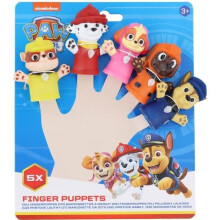Marionetas de dedo PAW Patrol - TOI-TOYS - Paquete de 5 - Impermeables - Juguete educativo para niños