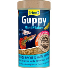 Tetra Guppy mini Fiocchi - TETRA - Alimento completo per pesci Guppy - 250 ml