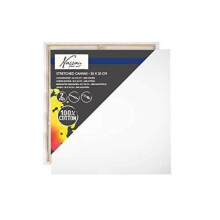Malkarton - ART SENSATIONS AR1000-GE NASSAU - 20x20 cm - Säurefreier, grundierter Baumwollkarton - Set von 6