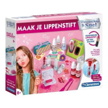 Kit - CLEMENTONI - Maak je eigen lippenstift - Meisjes - 19 stuks - Roze