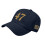 Gestickte 47-Baseballmütze, atmungsaktives Polyester,-Marineblau 1
