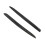 ABS Black Auto Grill Decoration Grilles Cover Guard-2Pcs 1