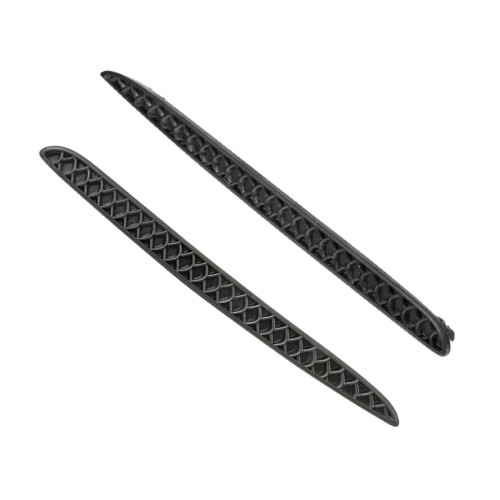 ABS Black Auto Grill Decoration Grilles Cover Guard-2Pcs