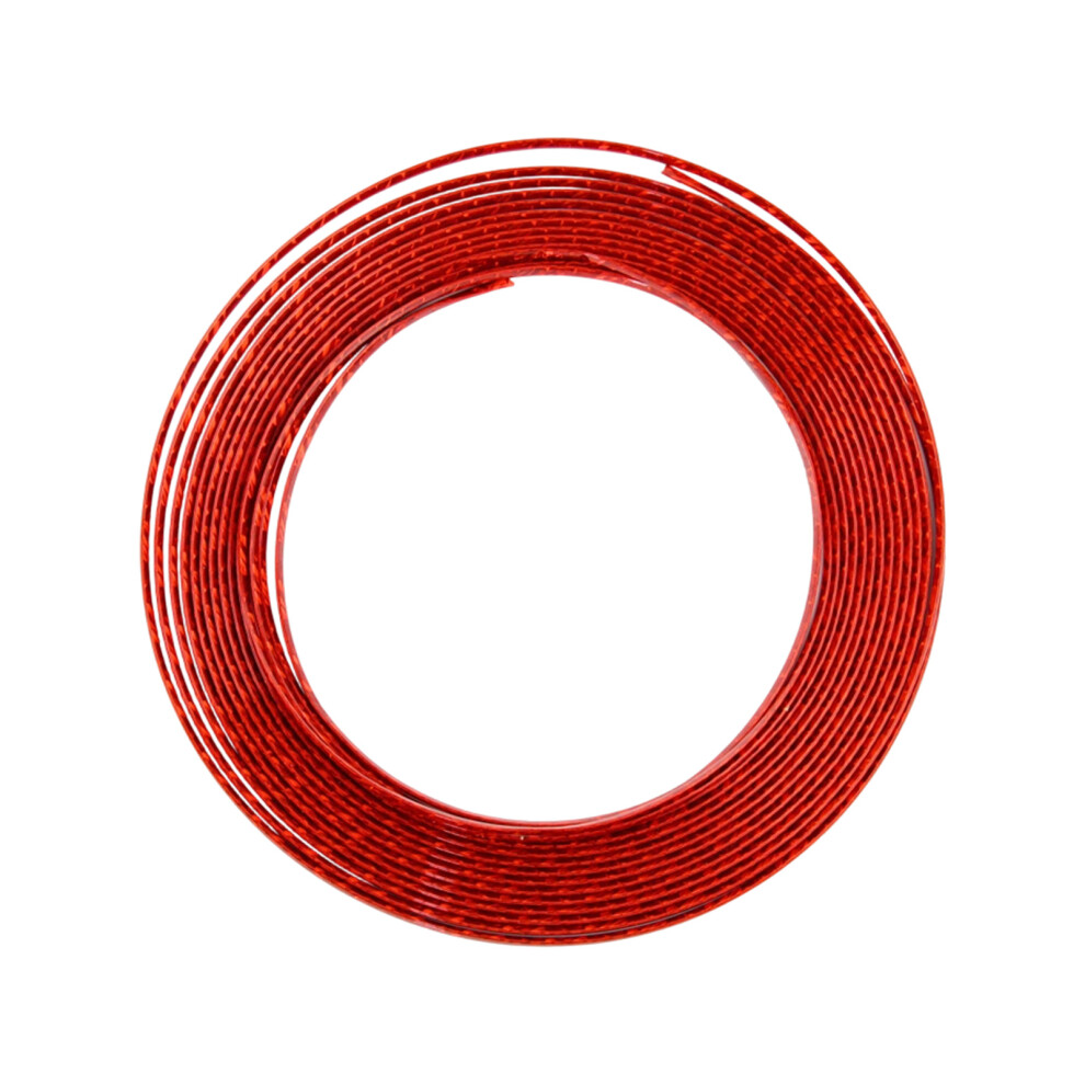 12 Meter Moulding Plated Pvc Edge Trim For Vehicle Door- Red 7704001151558