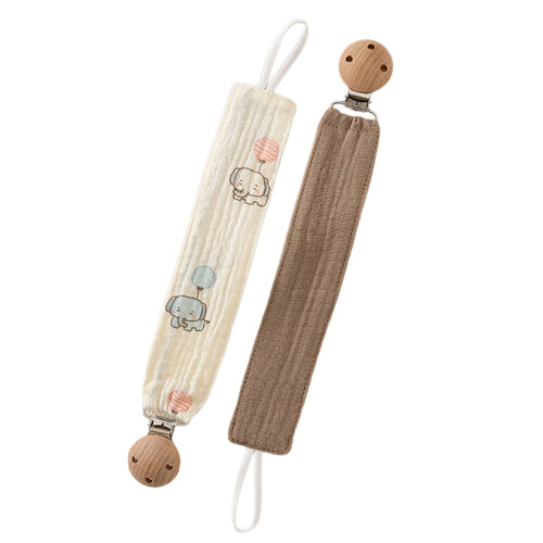 Washable Cotton Pacifier Lanyard Multi Functional-Style E