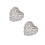 2 stuks mode-steentjes metalen-Zilver 1