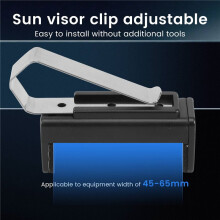 Garage Door Opener Clip, Car Garage Remote Visor Clip Holder for Liftmaster Chamberlain, for Remote Controls 2Pcs