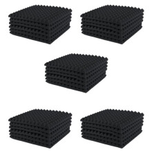 Pannelli Acustici Da 30 Pezzi Pannelli Nel Schiuma Studio Fonoassorbenti Firewall Wedge Tiles Aiuta Un Ridurre L'Eco E Il Rumore Non Necessario