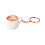 Cute Coffee Cup Design Keychain Featuring Press Stress Relief-2 1