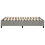 VidaXL (light grey) vidaXL Box Spring Bed Frame Bedroom Bed Base Bedstead Upholstered Bed Velvet 6