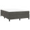 VidaXL (dark grey) vidaXL Box Spring Bed Frame Bedroom Bed Base Bedstead Upholstered Bed Velvet 5