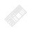 Planning Stencil With Alignment Grid For Journals-White 1