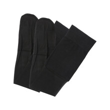 Airconditioning Sheer Dij Hoge Kousen Ademend Elastisch-Zwart