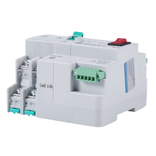 4X Dual-Power Automatic Transfer  2P 100A Household 35mm Rail Installation 2