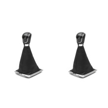 2X 5 Speed Manual Car Gear Shift Knob Shifter Lever Gaiter Boot Cover for Focus MK2 FL MK3 MK4 MK7 Mondeo
