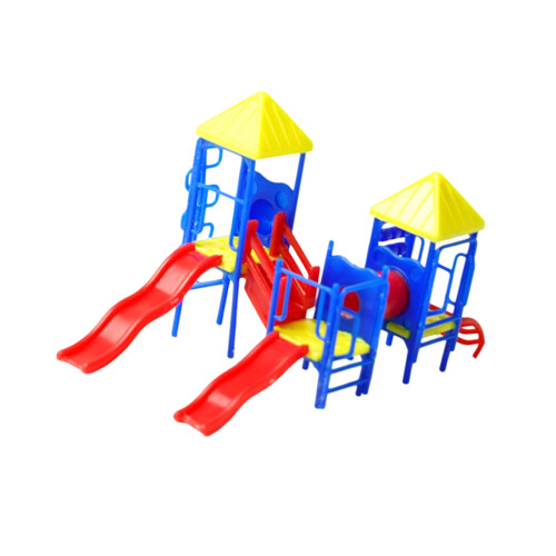 Miniature Slide Model Ornament Tiny ABS Park Slide Toy For-B