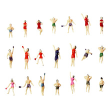 Small Swimsuit Figurines Miniature Swimming People Model-D