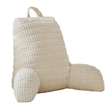 Reading Pillow Backrest Cushion For Adults With-yellowish white