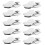 500Pcs 3Inch Silver Wine Pourer Disk Drip-Proof Drip Pouring pour Spout 1