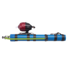 Professional Fishing Bait Dropper. Outdoor Bait - Throwing Tool. Rubber - Band Catapult. Works with Fishing Reels.