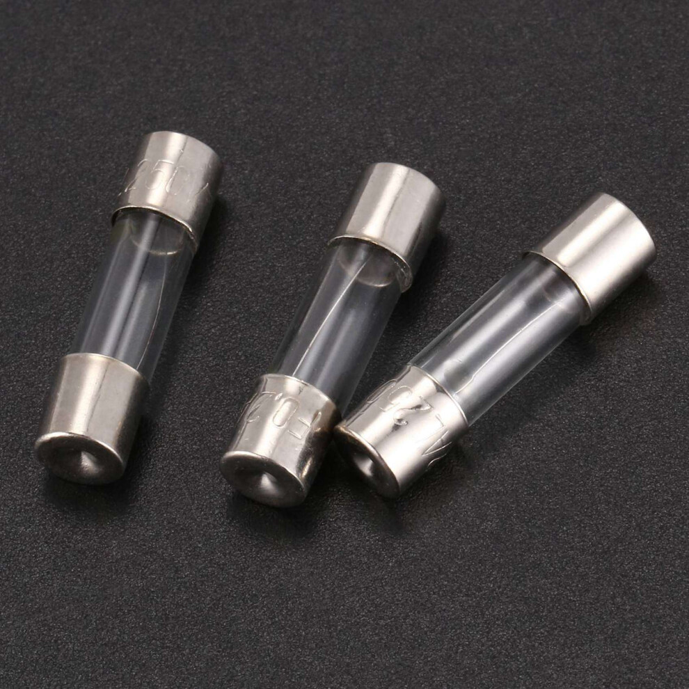 100Pcs 250V 0.2A 200Ma Quick Fast Blow Glass Fuses Tubes 5Mm X 20Mm 6032407245078