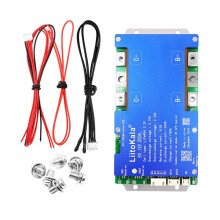 LiitoKala 12V 200A 4S BMS with Built-in  UART Communication and Passive Heat Balancing for Automotive Start Power