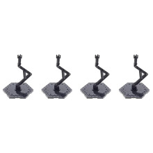 4X Model Display Shelf,Model Display Rack,Suitable for Gundam Model Stand Action Figure Stand and HG, RG Model
