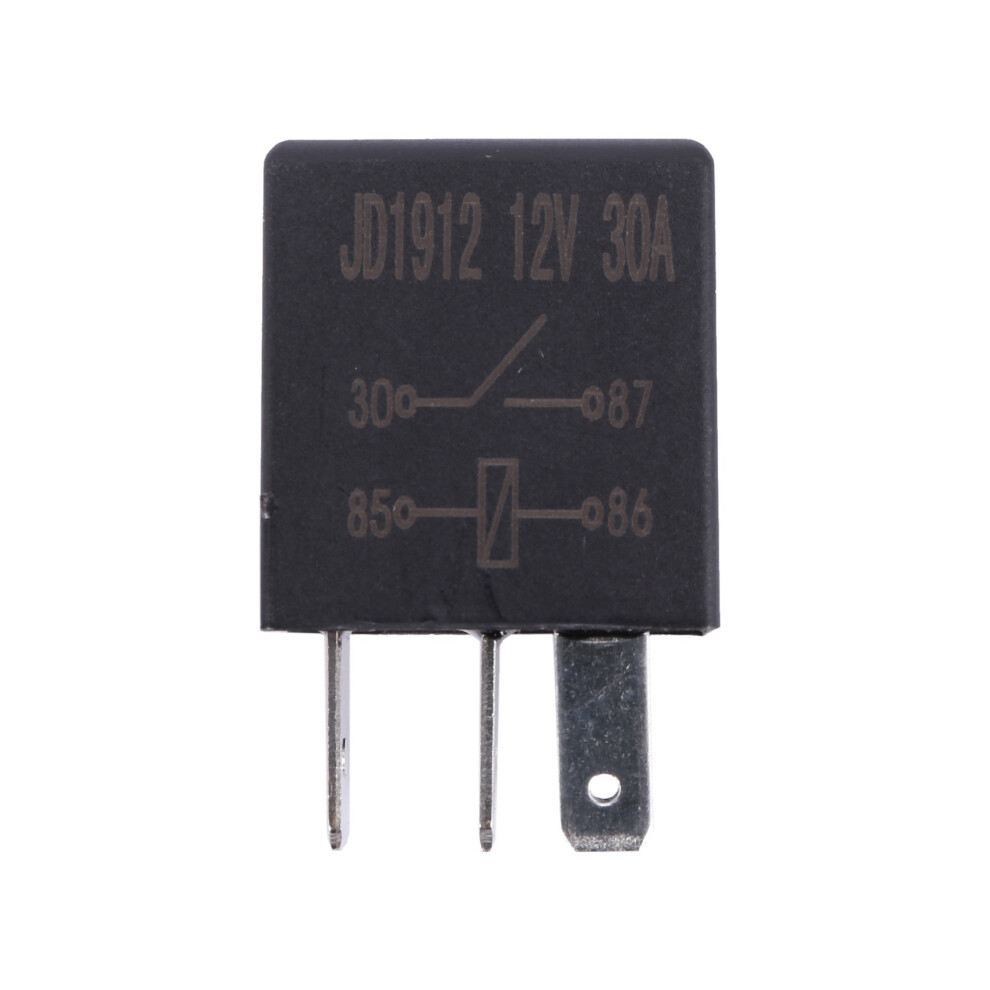 10 X 30A Amp 12V 4Pin Car Auto Relay Kit Spst For Fan Fuel Pump Horn Light 6032318023765