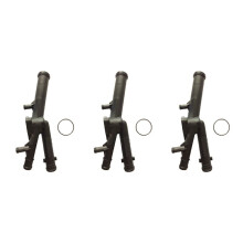 3X Obudowa Termostatu dla Q7 4L 3.6L 2007 2008 2009 2010 03H121117A