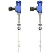 2X Motorcycle Hydraulic Clutch Master Cylinder Rod Brake Pump M10X1.25mm Aluminum